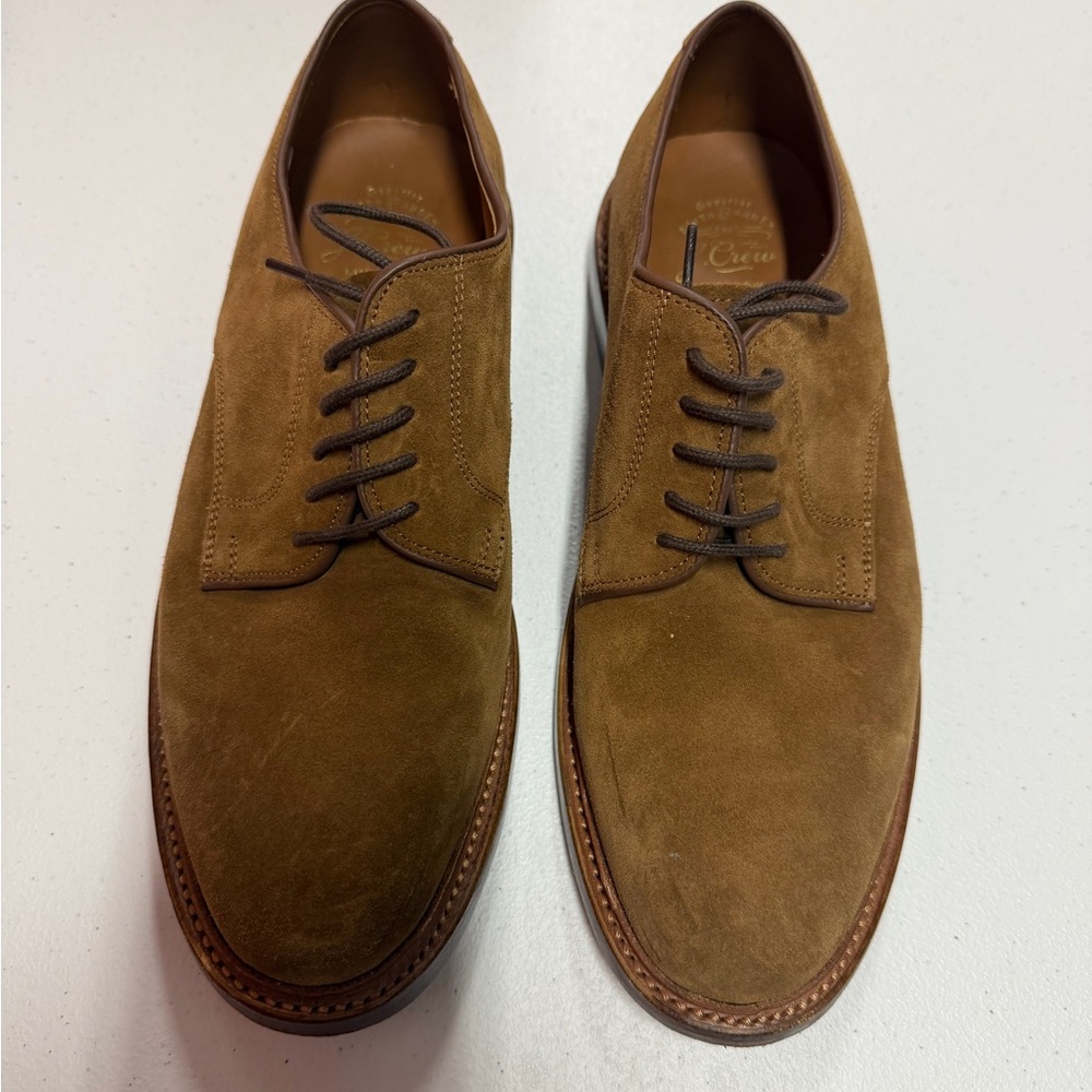 J. Crew Ludlow cap-toe suede bluchers B41
Size 9